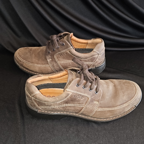 Men\'s Sz 45 / 11-11.5 Coca Brown Ecco Fussion II Tie Oxfords main image 7